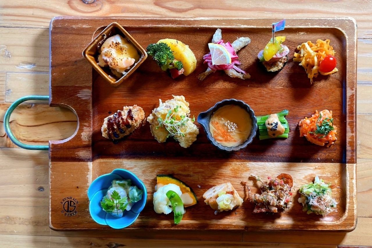 ママエのてまりプレート